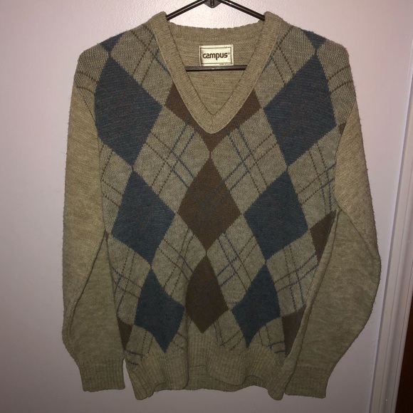 Vintage | Sweaters | Vintage Argyle 